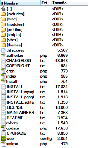 archivosDrupal